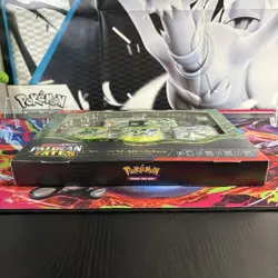 Pokemon TCG Scarlet & Violet Paldean Fates Meowscarada EX Premium Collection Box - Image 3