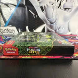 Pokemon TCG Scarlet & Violet Paldean Fates Meowscarada EX Premium Collection Box - Image 4