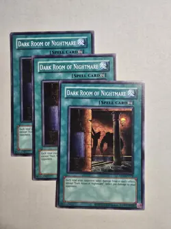 3x Dark Room of Nightmare RP02-EN078 Retro Pack 2 2020 Date Reprint Unlimited x3 - Image 1