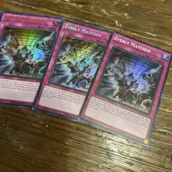 X3 Evenly Matched SDBT-EN038 Yu-Gi-Oh! Super/ultra/secret X3 - Image 1