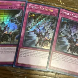 X3 Evenly Matched SDBT-EN038 Yu-Gi-Oh! Super/ultra/secret X3 - Image 3