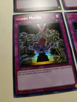 4x Yugioh! Gozen Match MAMA-EN098 Ultra Rare 1st Ed LP - Image 4
