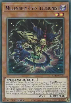 Millennium-Eyes Illusionist (Purple)-Ultra Rare - 1st Edition - LDS1-EN045 - ... - Image 1