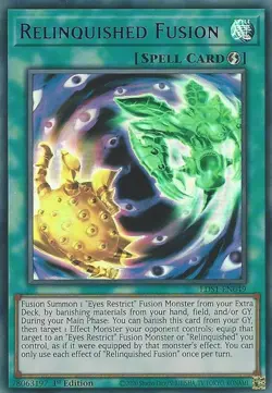 Relinquished Fusion (Purple)-Ultra Rare - 1st Edition - LDS1-EN049 - Legendar... - Image 1