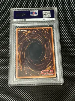 YUGIOH PSA 10 2003 Dark Ruler Ha Des LOD-001 Ultra Rare 1st Edition *0870 - Image 2