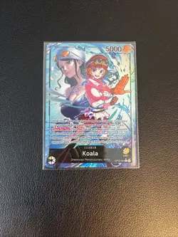 Koala OP12-081 ALT ART PARALLEL Legacy Of The Master One Piece CCG Bandai Leader - Image 1