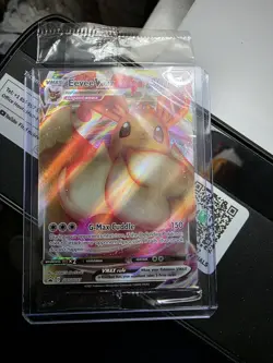Sealed Eevee VMAX SWSH087 Sword & Shield Promo Card Holo Near Mint - Image 1