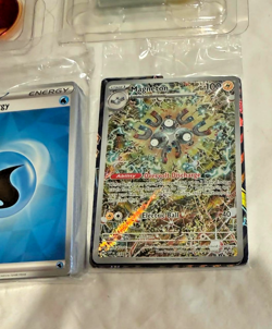 Surging Sparks ETB box book, promo,Energy, coins, sleeves, Dice ONLY! No Cards! - Image 2