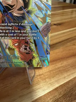 Son Goku FB05-119 Alternate Art Secret Rare Dragon Ball Super Card - Image 3