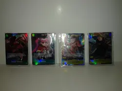 4 promo cards only: One Piece Illustration Box vol. 3 & 4 - NEW, SEALED - Image 1