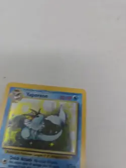 Pokemon Card Vaporeon 12/64 Holo Rare Jungle Set WOTC Light Play - Image 5