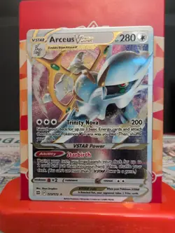 Arceus VSTAR - (Metal Card) 123/172 Miscellaneous Cards & Products Holo - Image 1
