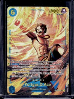 One Piece Card Game Carrying on His Will Portgas.D.Ace #OP13-119 - Image 1