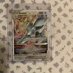 Arceus VSTAR - (Metal Card) 123/172 Miscellaneous Cards & Products Holo LP-NM - Image 1