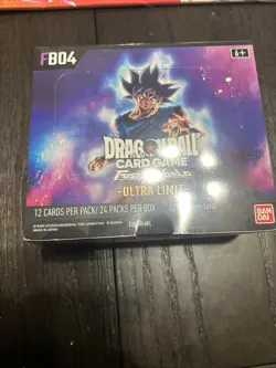 Dragonball Super Card Game Fusion World Ultra Limit Booster Box 24 Packs SEALED - Image 1