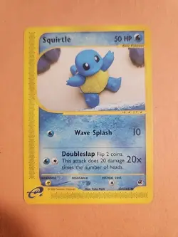 Pokemon Squirtle Expedition Base Set Card 131/165 - Image 1