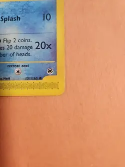 Pokemon Squirtle Expedition Base Set Card 131/165 - Image 4