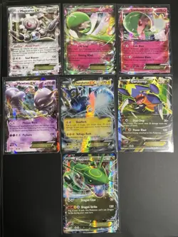 Pokemon TCG EX Card Lot Of 7 All Cards LP - Image 1