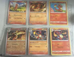 Pokemon TCG Charmander & Charmeleon Lot Of 6 Cards From Various Sets NM - Image 1
