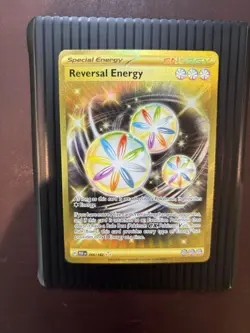 Reversal Energy 266/182 - Paradox Rift- Ultra Rare Full Art Pokemon Card NM - Image 1