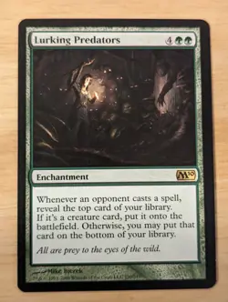 Magic the Gathering MTG Lurking Predators Magic 2010 (M10) 190/249 Regular Rare - Image 1