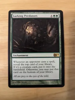 Magic the Gathering MTG Lurking Predators Magic 2010 (M10) 190/249 Regular Rare - Image 2