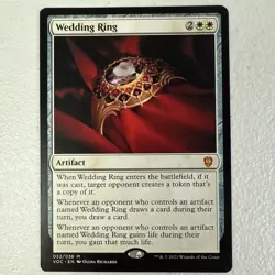 Magic the Gathering (mtg): VOC: Wedding Ring - Mythic - Image 1