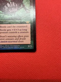 Vexing Beetle Foil x1 - Legions - MTG - Near Mint - Image 3