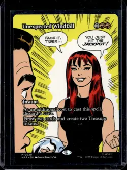 2025 Magic MTG Marvel Universe Eternal-Legal Unexpected Windfall Rare #0029 - Image 1