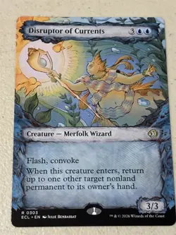 mtg showcase Disruptor of Currents, Lorwyn Eclipsed, unplayed - Image 1