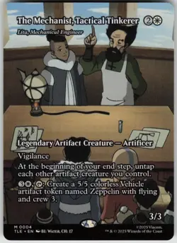 MTG The Mechanist, Tactical Tinkerer Lita, Mechanical Engineer (Borderless) - Image 1