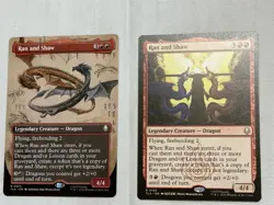 2 x mtg Ran and Shaw, 1 is borderless, Avatar the Last Airbender, unplayed - Image 1