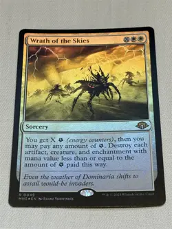 mtg foil Wrath of the Skies, Modern Horizons III, unplayed - Image 1