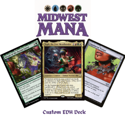 Toph, the First Metalbender Commander Deck MTG Magic EDH Landfall +1/+1 Counters - Image 1