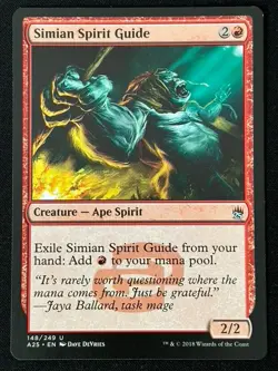 1x MTG Simian Spirit Guide - Masters 25 (A25) #148 - Magic the Gathering - Image 1