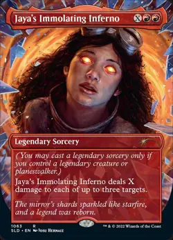 1x Jaya's Immolating Inferno Near Mint MTG Magic - Kid Icarus - - Image 1
