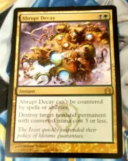 Abrupt Decay MTG Return to Ravnica Rare Instant Moderately Played x1 JS3 - Image 1