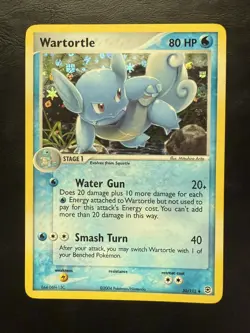 Wartortle 50/112 EX FireRed LeafGreen 2004 Reverse Holo Pokemon Card TCG - Image 1