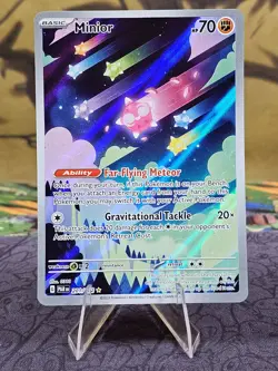 Minior 201/182 Paradox Rift Illustration Rare Holo Pokemon TCG Card NM - Image 1