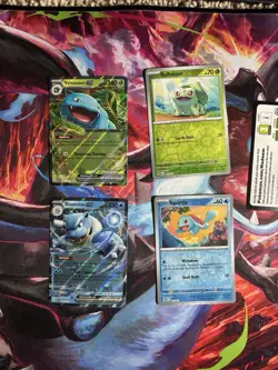 Pokemon 151 Blooming Waters Premium Collection 🔥 5 PROMO Cards JUMBO Blastoise - Image 4