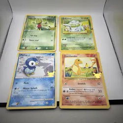 Pokemon 25th Anniversary Non Holo Jumbo Card Lot Of 12 Charmander Bulbasaur LOOK - Image 4