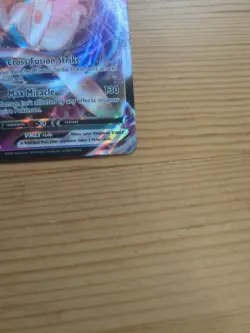 Pokemon TCG Fusion Strike Ultra Rare Holo Card Mew VMAX 114/264 SWSH08 MP - Image 4