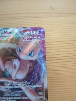 Pokemon TCG Fusion Strike Ultra Rare Holo Card Mew VMAX 114/264 SWSH08 MP - Image 5