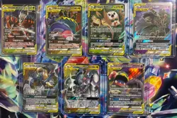 Sun & Moon Tag Team M2a 7 Card Lot Pokemon TCG - Image 1