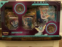 Pokemon TCG VAPOREON - VMAX Premium Collection Box - Sealed - Image 1