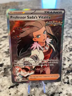 SV04: Paradox Rift Pokemon TCG Professor Sada's Vitality - Image 1