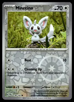 MINCCINO 136/162 COMMON TEMPORAL FORCES POKEMON - Image 1