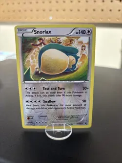 2016 Pokemon TCG Snorlax 77/124 XY Era Fates Collide Reverse Holo Komiya - Image 1