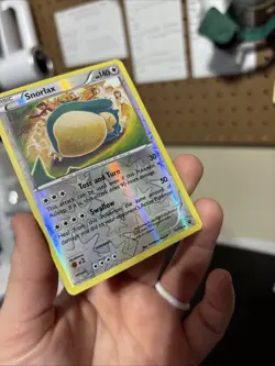 2016 Pokemon TCG Snorlax 77/124 XY Era Fates Collide Reverse Holo Komiya - Image 5