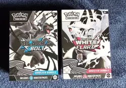 Pokemon 2PK Black Bolt & White Flare Booster Bundle FACTORY PRISTINE FREE SHIP - Image 1